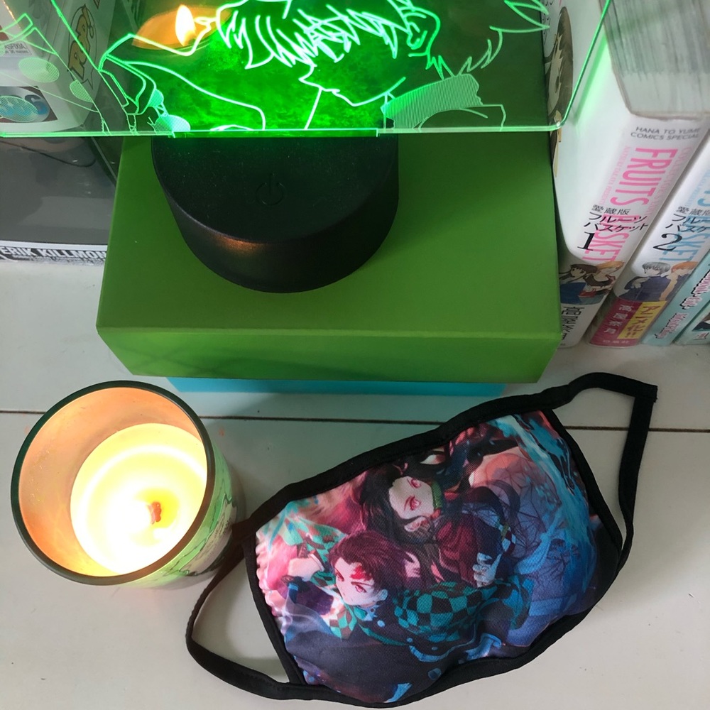 Demon Slayer Nezuko / Tanjiro Anime Face Mask